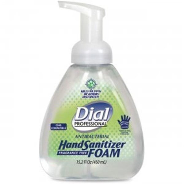Dial Dial DIA06040CT Antibacterial Hand Sanitizer Foam; Clear DIA06040CT